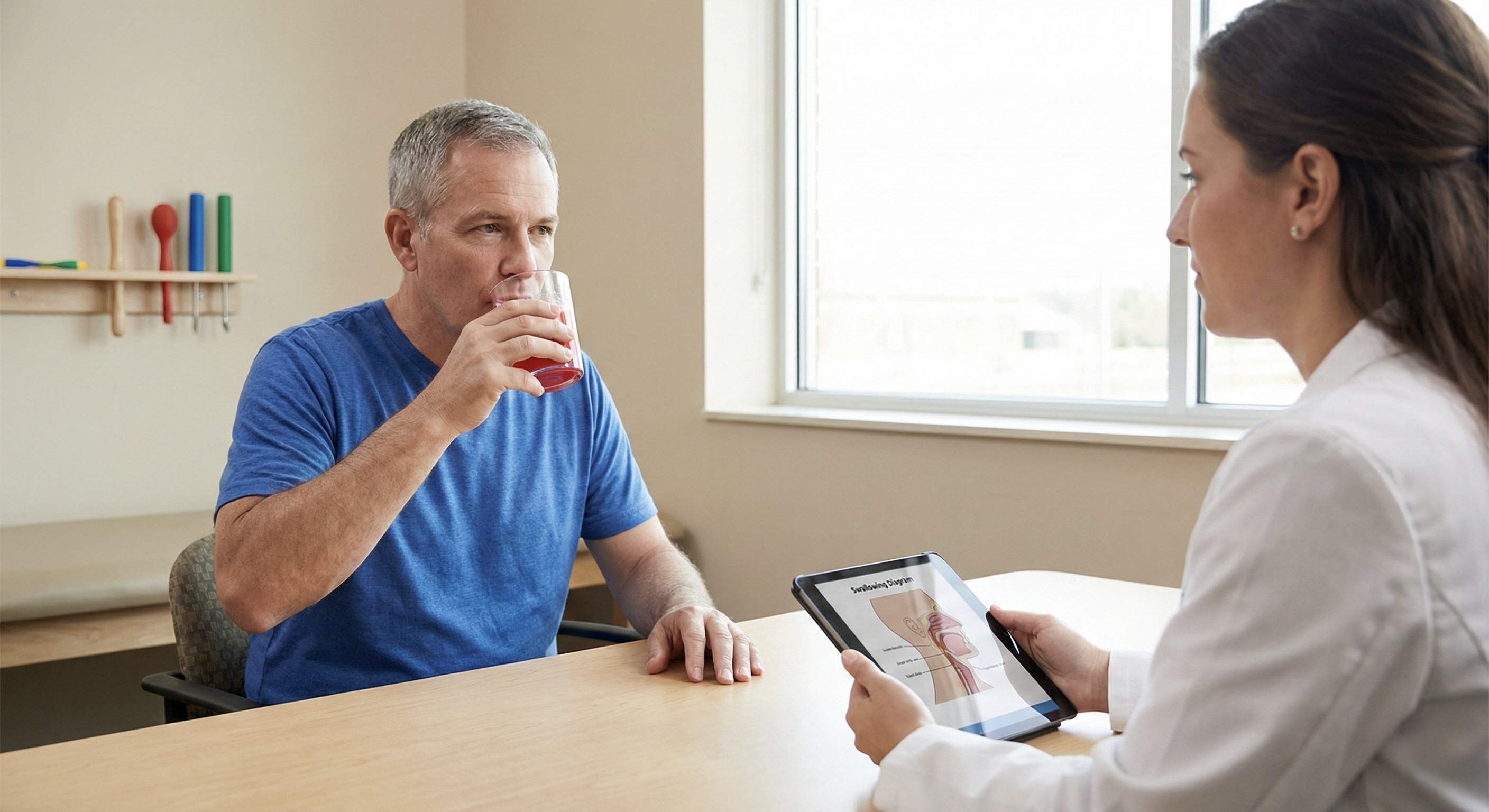 Sprech- und Schlucktherapie